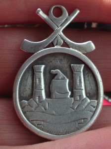 Front of  100 Year Old GAA Medal