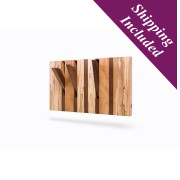 Wooden Coat Hanger Rack (Wall Mounted 4 Pegs) Wooden Coat Hanger Rack (Wall Mounted 4 Pegs)