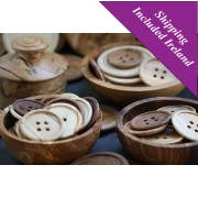 Large Wooden Buttons (Various Woods/Sizes) Large Wooden Buttons (Various Woods/Sizes)